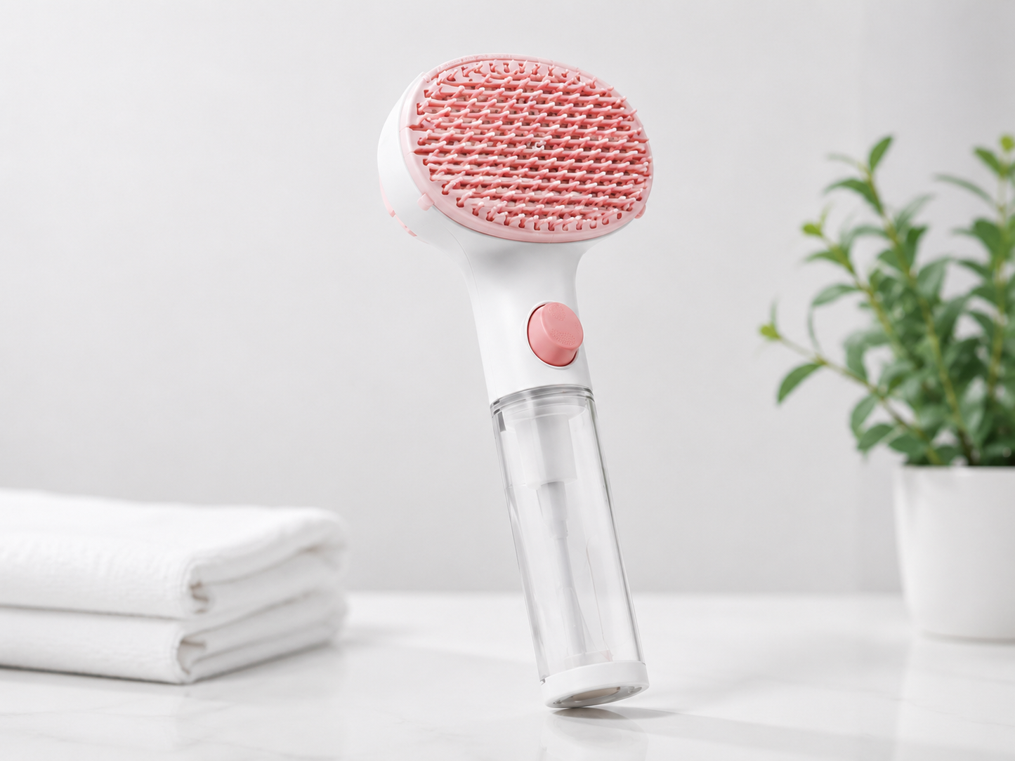 3-in-1 UV Sterilizing Pet Steam Brush