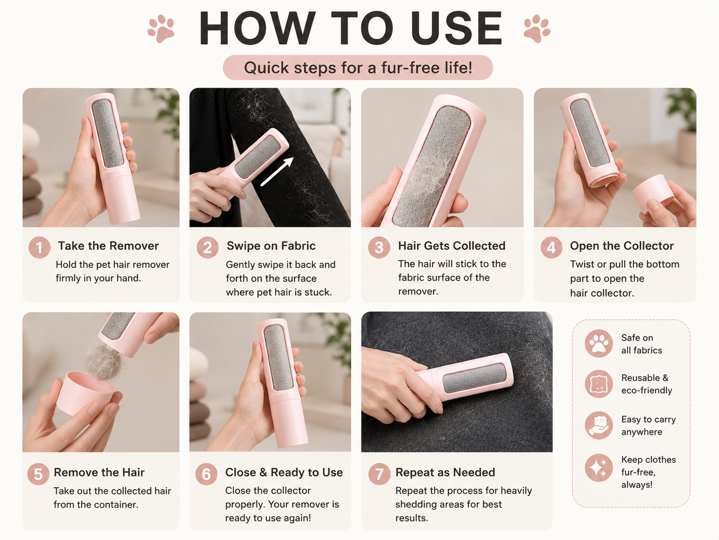 Carey Pet EverClean Roller