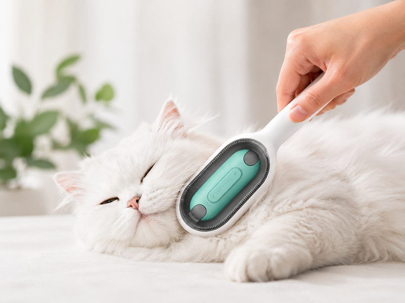 CareyPet Grooming Brush To Remove Floating Hair