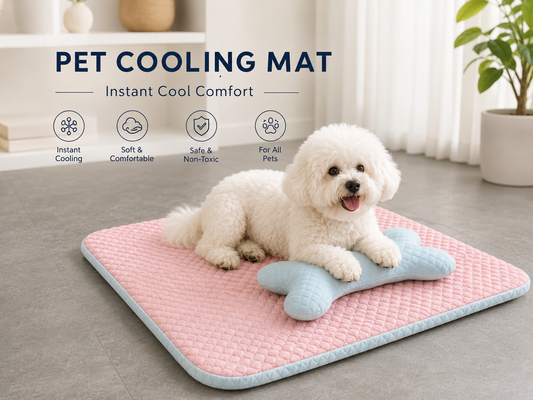 Dog Bed Breathable Cooling Spring Summer Pet Sleeping Mat For Small Medium Dogs Cats Soft Non-slip Dog Kennel Pet Supplies Pet Products